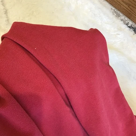 VTG Polo Ralph Lauren Men Size XXL Red Pima Cotton Striped  Polo Shirt Casual - Picture 5 of 8